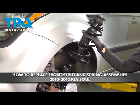 How to Replace Front Strut and Spring Assemblies 2010-2013 Kia Soul