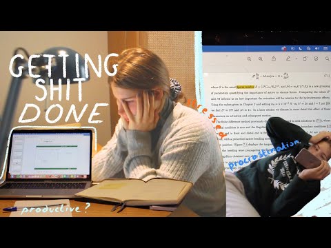 getting productive in my gap year ft. stress, anxiety & relief