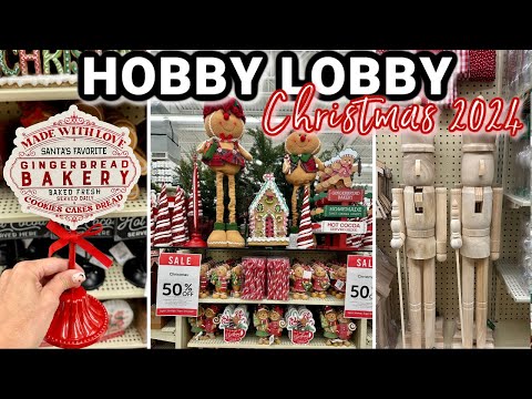 2024 HOBBY LOBBY CHRISTMAS DECOR | Must Buy Christmas Decor at Hobby Lobby | Hobby Lobby Shopping