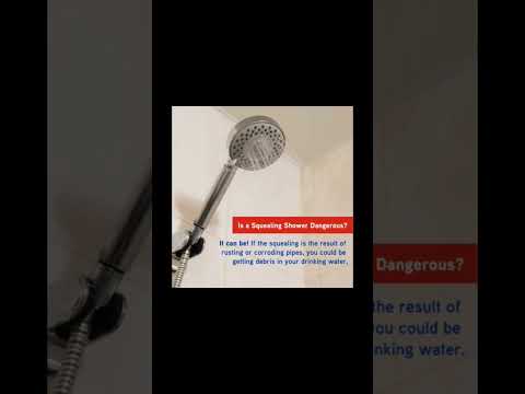 Is a squealing Shower Dangerous | Noisy Plumbing Problem #plumbing #sanitary #engineering #shorts