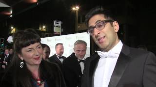 Scottish BAFTAs 2014 - Simon Pegg, Sanjeev Kohli, Shirley Henderson and Greg McHugh on the red carpe