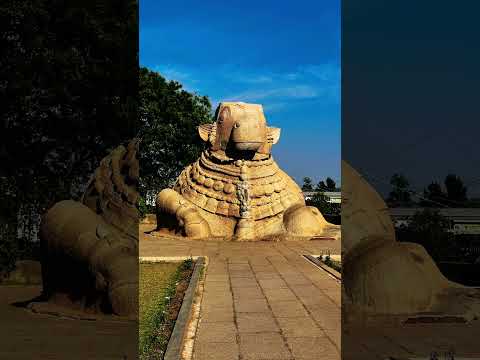 Monolithic Nandhi Statue, Lepakshi.