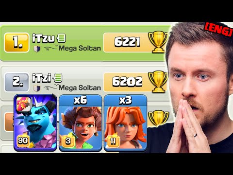 I am RANK 1 + 2 with Minion Prince Root Riders in Clash of Clans