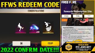 FREE FIRE WORLD SERIES REDEEM CODE 2022 | FREE FIRE NEW REDEEM CODE | VOK Gaming