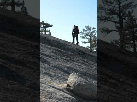 Yosemite - Morning Hike  #hiking #camping #solohiking #halfdome  #mountains #backpacking