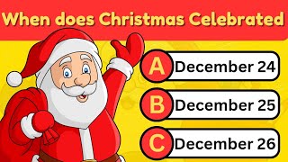 Christmas Quiz | Fun Santa & Holiday Trivia for All 🎅 | 40 General Knowledge Questions