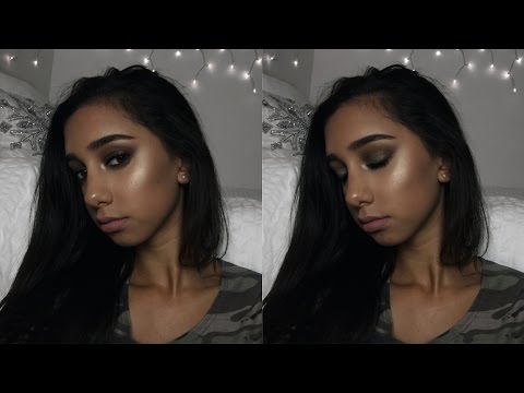 Olive Green Eyes & Glowy Skin | GRWM