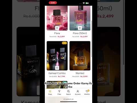 How to order Rajab Perfume #rajabfamily #shorts #viralshorts