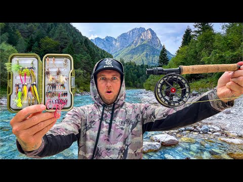 GIANT Trout Fishing - 2 DAYS SOLO (Exploring, Fishing & Cooking Trout in Paradise)