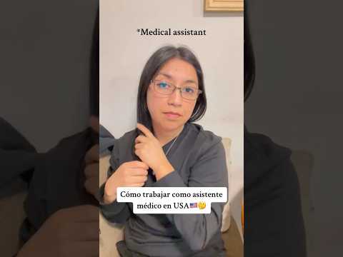 Te gustaría trabajar cómo asistente médico en Estados Unidos estudiando sólo 3 meses?