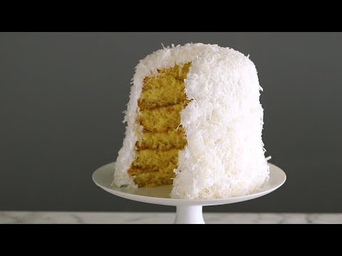 How to Make Coconut Layer Cake - Frosted