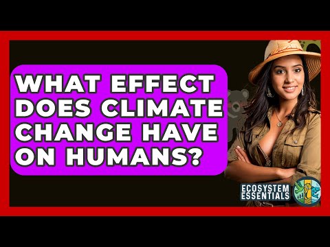 What Effect Does Climate Change Have On Humans? - Ecosystem Essentials