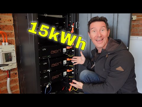 EEVblog 1634 - 15kWh AERL LFP Home Storage Battery Install!