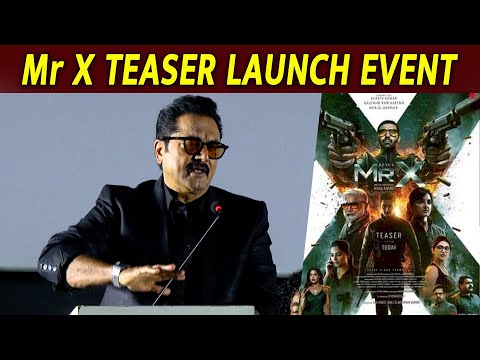 Sarathkumar Funny Speech at  Mr X Teaser Launch | Sarathkumar Latest Speech