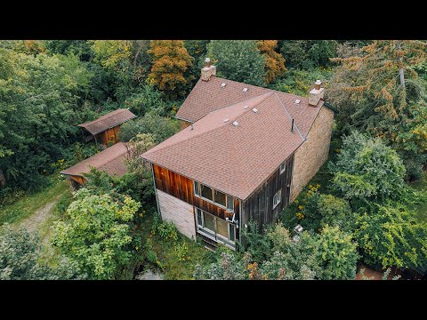 Stunning 186 Year Old Heritage Home ABANDONED In the Woods! POWER STILL ON?!?!