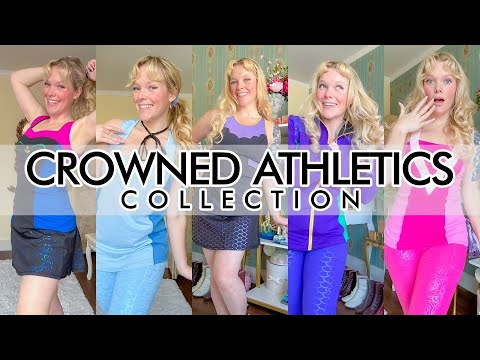 Trying On My ENTIRE Crowned Athletics Collection! ~Bounding & Run Disney  Inspired Active Wear ~