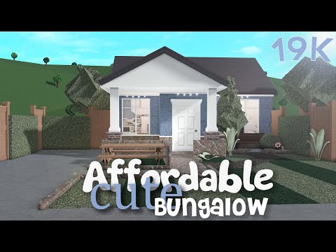 Cute Affordable 19k Bungalow Home | Bloxburg Build