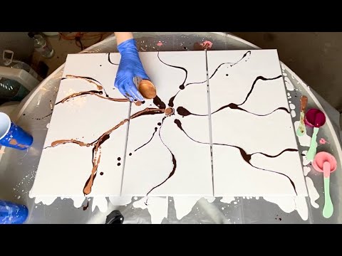 My Absolute FAVORITES! 😍 5 Beautiful Acrylic Pour Paintings ~ Fluid Art Ideas | Abstract Art