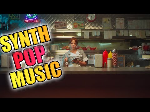 45 MIN SYNTH-POP MUSIC in a COFFEE 1980s | Synth-Pop, Laser, Fantasy, Science-Fiction, Study, Relax