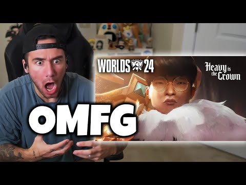 RAPPER REACTS to Heavy Is The Crown ft. Linkin Park | League of Legends Worlds 2024