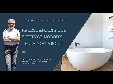 FREESTANDING TUB: 5 THINGS NOBODY TELLS YOU ABOUT - Home Remodeling, San Diego