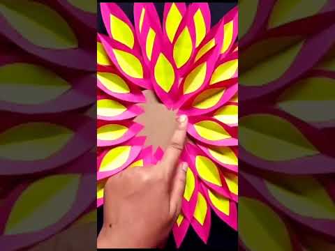 paper Craft #papercraft #shorts #short #viral #rumpacraftcreation #flowercraft #subscribe