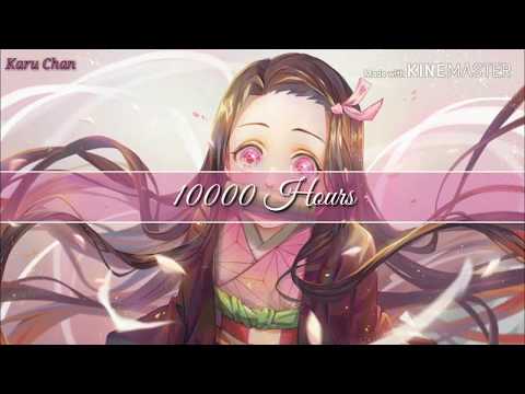 Nightcore || 10,000 Hours || Female Version || Lyrics