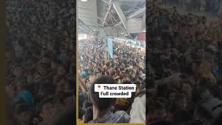 Mumbai Local Train crowd | Mumbai Train Rush video #Mumbailocal #Localtrain #Rush #Viral