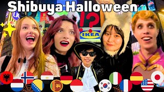 Japanese Polyglot SHOCKS EVERYONE in Their Language - Tokyo Shibuya Halloween 2024