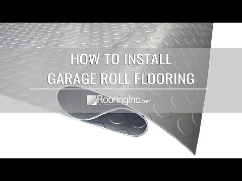 How to Install Garage Roll Flooring