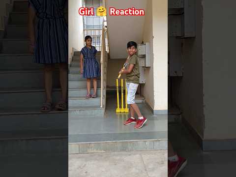 Girl rection//#trending #skaterarush #cricketlover #shortvideo #viralvideo #youtubeshorts#gaming#yt