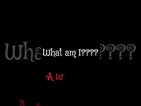 Riddle with darkness : What am I??? #07 #shorts #riddles #puzzle