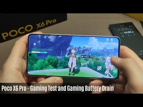 Poco X6 Pro Gaming and Battery Test - Farlight 84, Genshin Impact, Call Of Duty, Free Fire and other