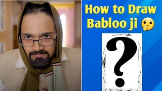 bb ki vines Drawing| Bablooji #dhindora #shorts #short