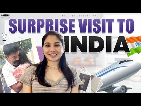 USA to INDIA | Surprise Visit to India | New York to Hyderabad | Memorable Moments| USA Telugu Vlogs