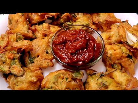 Palak Pyaz ke Kurkure Pakode / पलक प्याज़ के कुरकुरे पकौड़े / Ramadan iftar Recipe / Starter Snacks