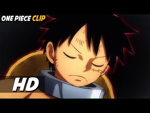 Luffy use Observation Haki | Luffy uses haki to see the future (kenbunshoku haki) | One Piece HD