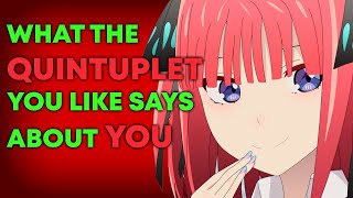 What the QUINTUPLET you like says about YOU! | TQQ