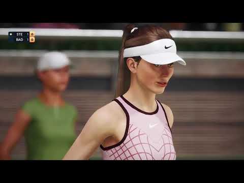 Sloane Stephens vs Paula Badosa Full Gameplay | Dubai 2025 Tennis Topspin 2K25 PS5