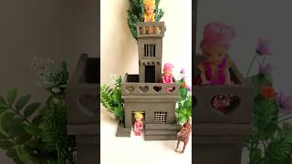 Beautiful miniature clay house 🏡 💖 #clayhouse #shorts #viralvideo