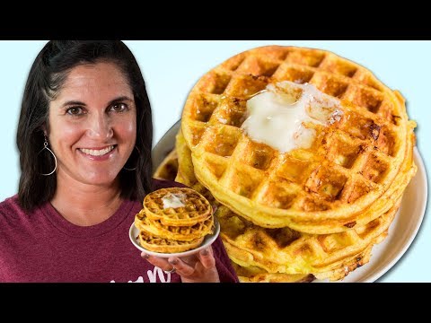 Nicole Makes Keto Chaffles | Low Carb Waffle Ideas | Ketogenic Breakfast Recipe