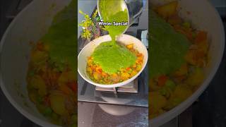 Winter special palak recipe #palak #palakrecipe #ytshorts #shortsfeed #trending #ytshorts #food