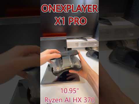 POWERFUL, Versatile, & BIG screen - OneXPlayer X1 pro 2024 (ryzen hex 370) #handheld #gaming