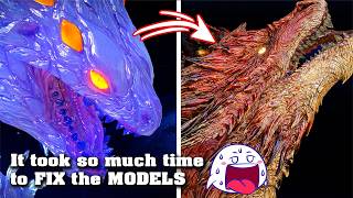 Xeno'jiiva VS. Safi'jiiva | Monster Comparison Side-by-Side 🐉🔥🐉🔥