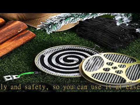 Mosquito Coil Holder Sandalwood Coil Holder Portable Sandalwood Incense Burner Metal Incense Repell