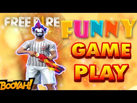 Free Fire Funny Game Play, Battle Royal Game Play  Funniest Game Play