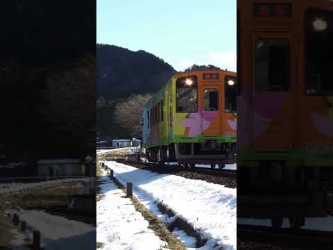 樽見鉄道　高科駅発車　モレラ号 #鉄道