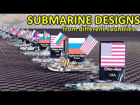 Submarines from different countries | Submarines designs from different countries