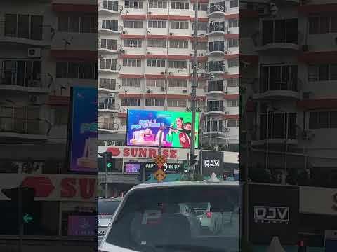 Digital billboard at Gurney Sunrise, Penang