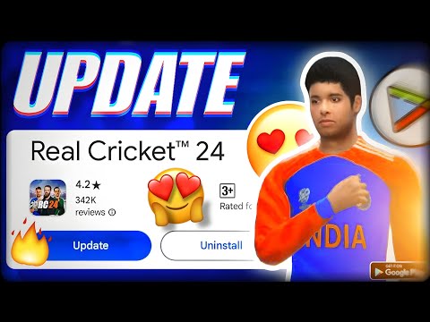 It Is Possible 🙆 Real Cricket 24 Mega Update || All Jerseys & Logo Free || Free Creator Mode😍